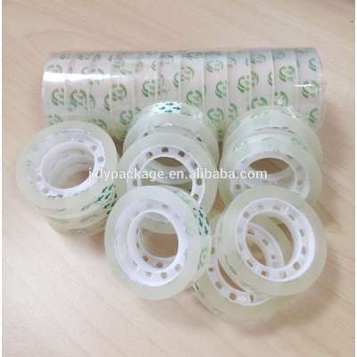 Sticky Crystal Clear Office Use Stationery Tape with Strong Stickiness