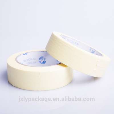 Crepe paper masking tape for industrial application