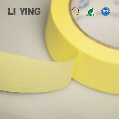 Adhesive Low Tack Crepe Paper Masking Tape for Painting and Decorating